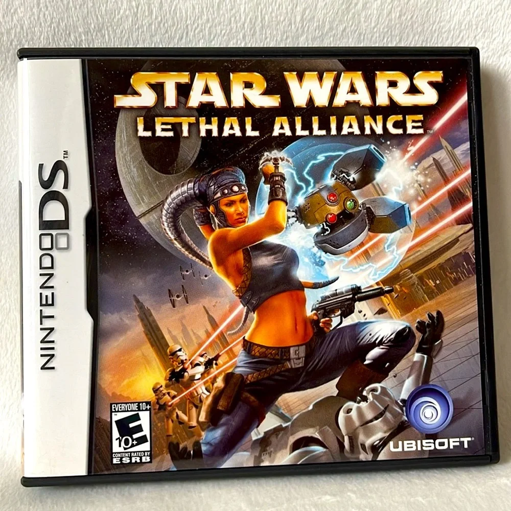 Nintendo DS Star Wars Lethal Alliance Video Game Complete w/Case & Manual